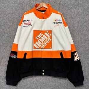 Chase Authentics Men's XL NASCAR Home Depot Tony Stewart Racing Jacket